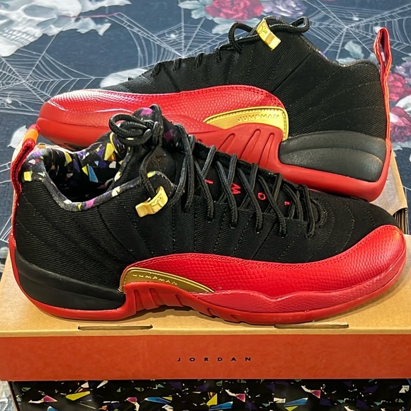 DS 2021 NIKE AIR JORDAN 12 RETRO LOW SE GS SUPER BOWL SIZE 4.5Y/6W OR 6.5Y/8W - Picture 1 of 11